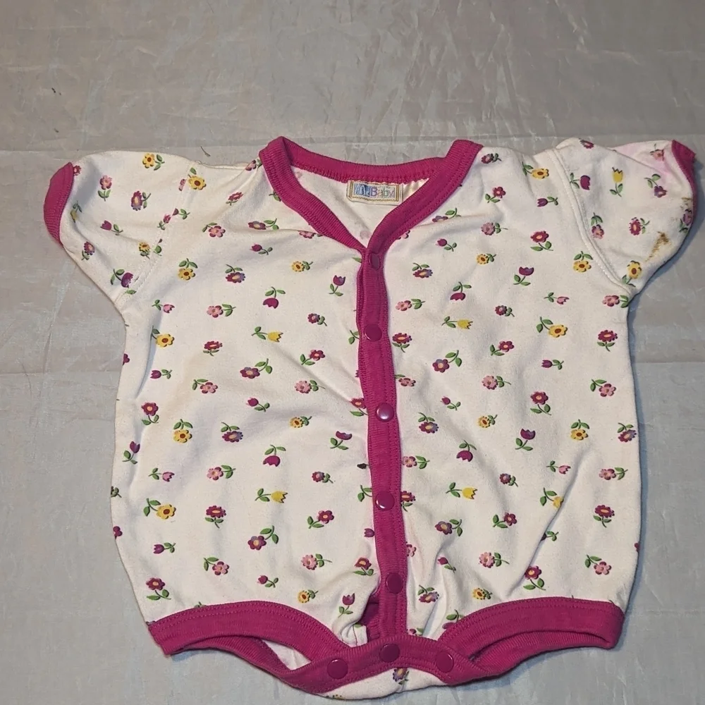 Floral Kids One Piece